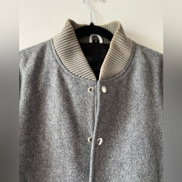 MKI MIYUKI ZOKU GREY/WHITE CLASSIC VARSITY JACKET - Picture 6 of 16